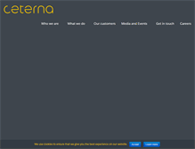 Tablet Screenshot of ceterna.com